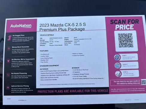Certified 2023 MAZDA CX-5 AWD 2.5 S w/ Premium Plus Pkg image 25