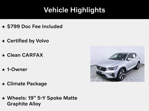Certified 2025 Volvo XC40 B5 Plus image 5