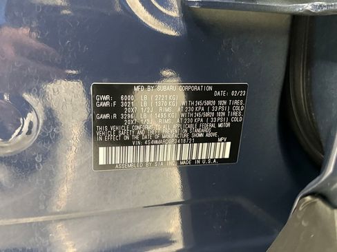 Certified 2023 Subaru Ascent Limited w/ Technology Package image 28