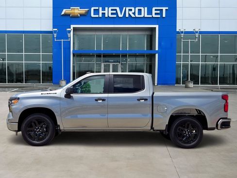 New 2026 Chevrolet Silverado 1500 Custom w/ LPO, Dark Essentials Package RWD image 3