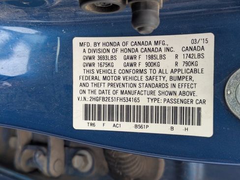 Used 2015 Honda Civic LX image 14