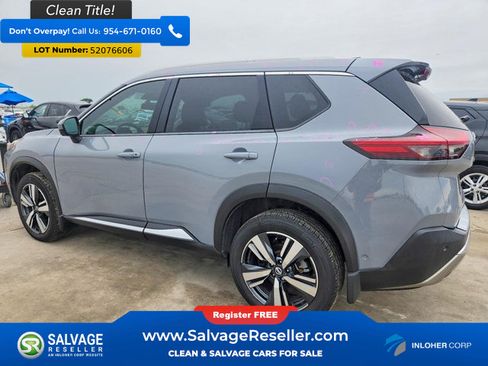 Used 2021 Nissan Rogue Platinum AWD/4WD image 3