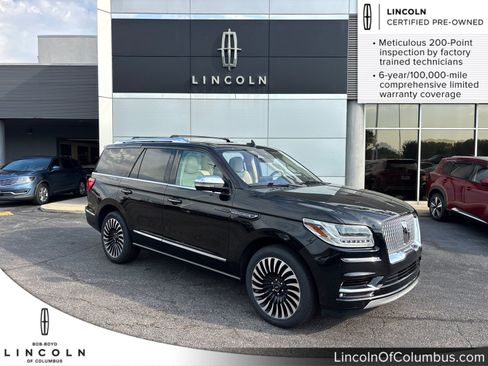 Certified 2020 Lincoln Navigator Black Label w/ Cargo Convenience Package AWD/4WD image 1