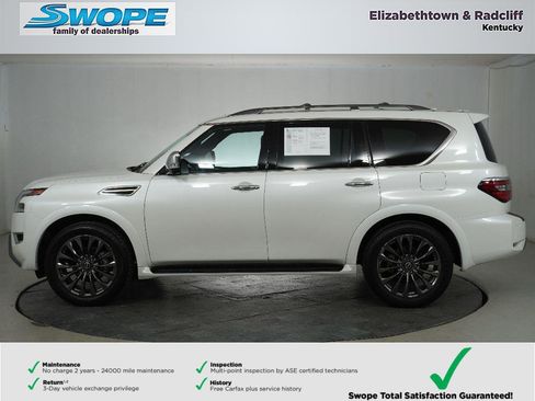 Used 2024 Nissan Armada Platinum w/ Captain's Chairs Package image 7