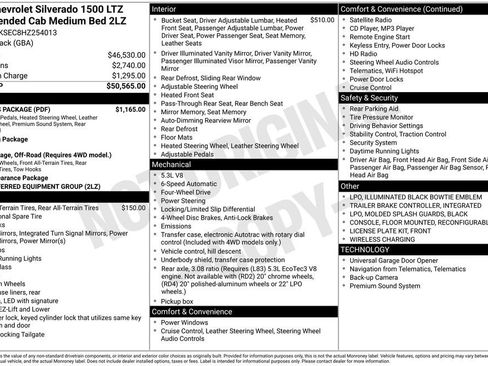 Used 2017 Chevrolet Silverado 1500 LTZ Z71 w/ LTZ Plus Package image 14