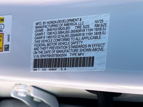 New 2026 Honda Passport RTL image 32