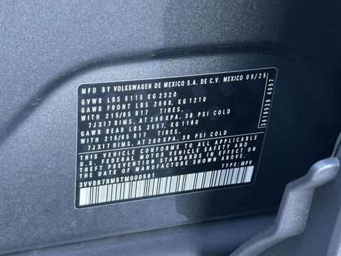 New 2026 Volkswagen Tiguan S image 17