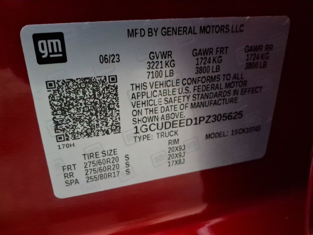 Certified 2023 Chevrolet Silverado 1500 RST AWD/4WD image 32