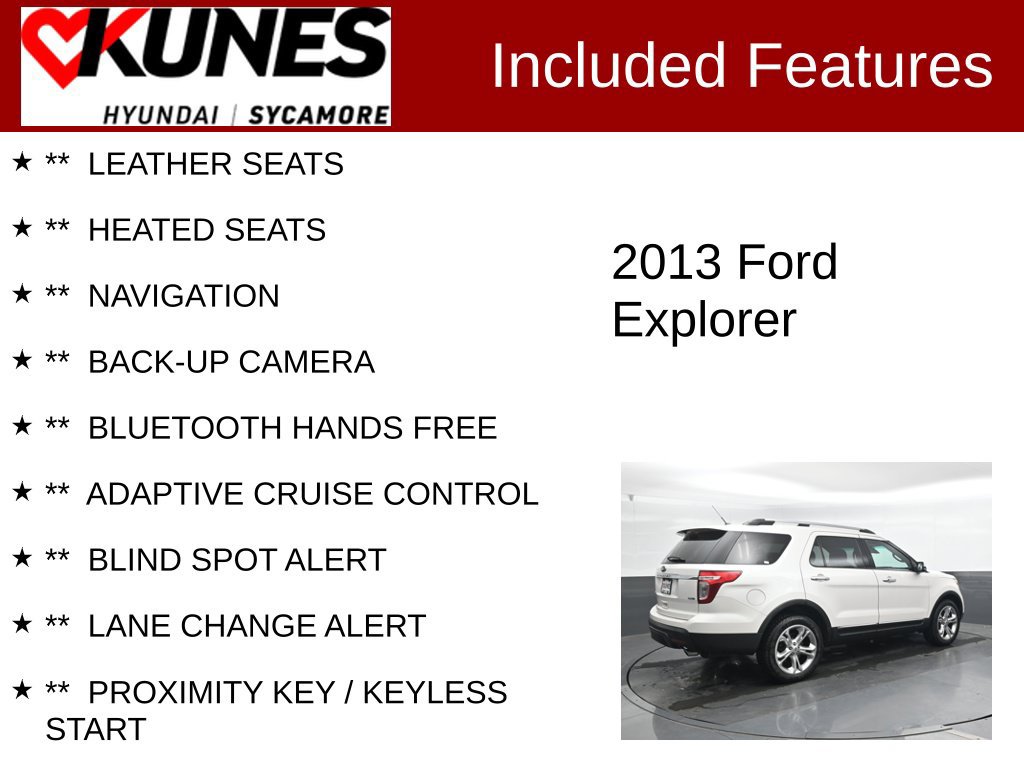 Used 2013 Ford Explorer Limited AWD/4WD image 2