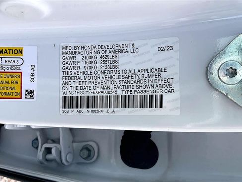 Used 2023 Honda Accord EX-L image 35