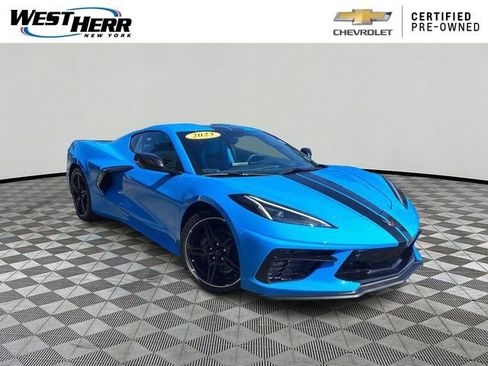 Used 2023 Chevrolet Corvette Stingray Premium Cpe w/ Engine Appearance Package image 1