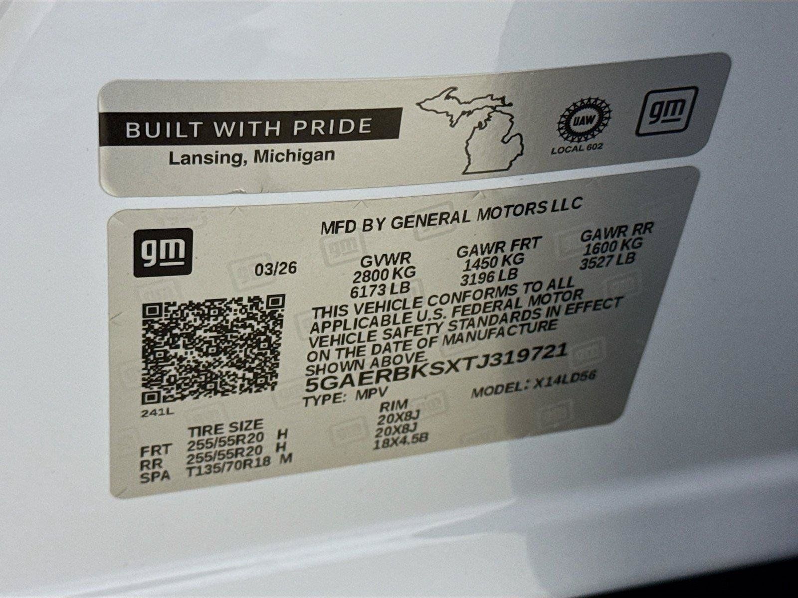 New 2026 Buick Enclave Sport Touring w/ Power Package FWD image 21