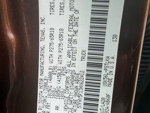 Used 2017 Toyota Tundra Limited w/ Limited Premium Package image 37