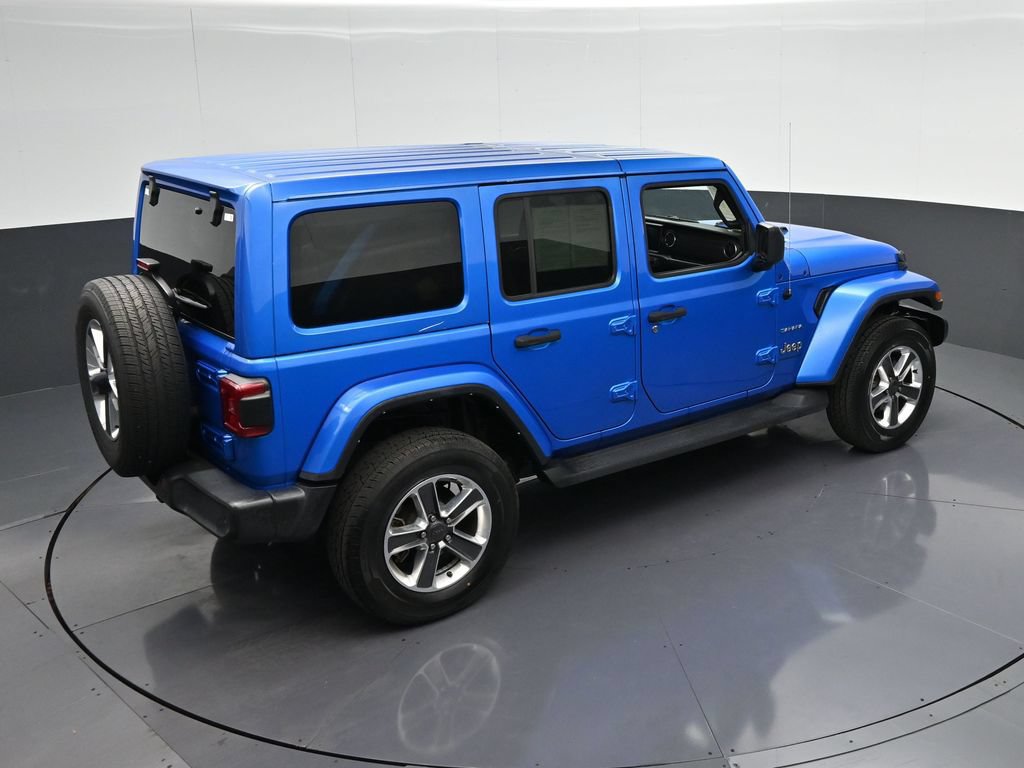 Used 2023 Jeep Wrangler Unlimited Sahara w/ LED Lighting Group AWD/4WD image 21