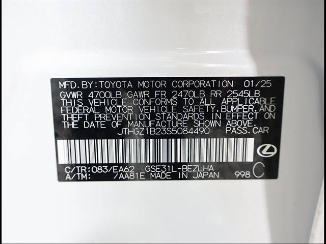 Certified 2025 Lexus IS 350 F Sport RWD image 12