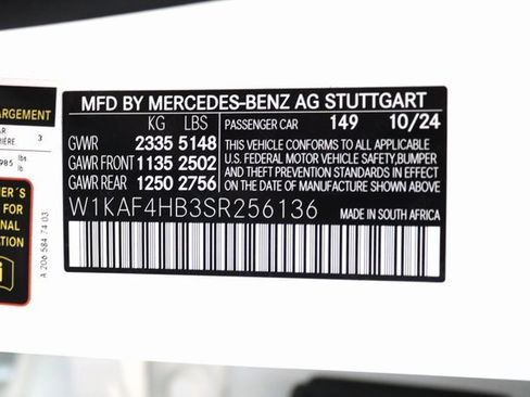 Certified 2025 Mercedes-Benz C 300 4MATIC Sedan image 29