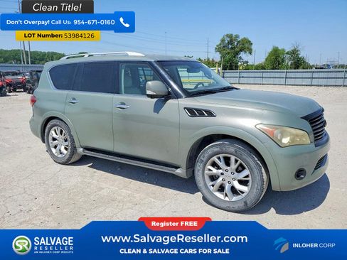 Used 2012 INFINITI QX56 4WD w/ Theater Pkg image 5