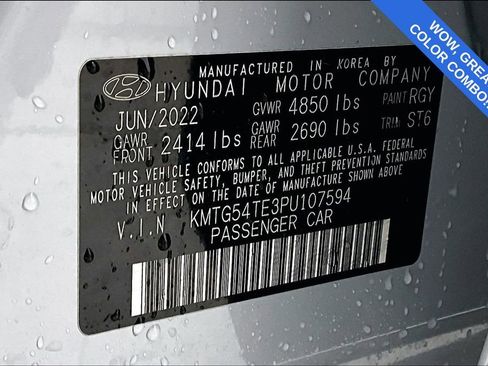 Used 2023 Genesis G70 3.3T w/ Sport Prestige Package image 44