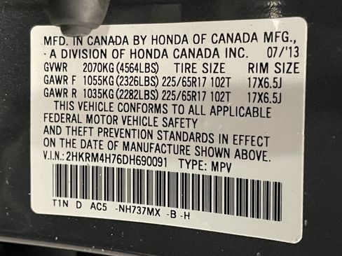 Used 2013 Honda CR-V EX-L image 25