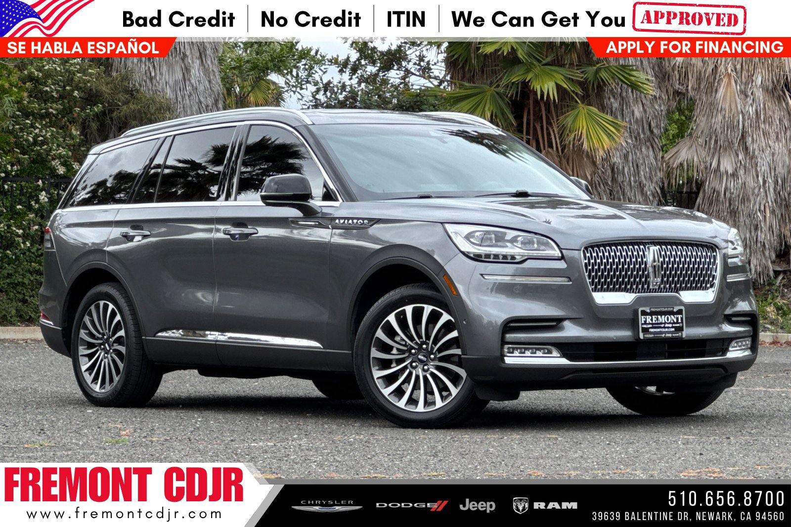 Used 2023 Lincoln Aviator Reserve w/ Equipment Group 201A RWD 360° Tour