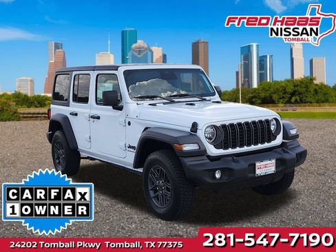 Used 2025 Jeep Wrangler Unlimited Sport AWD/4WD image 1