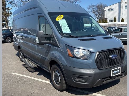 Used 2021 Ford Transit 250 148 High Roof Extended w/ Parcel Delivery Package RWD image 1
