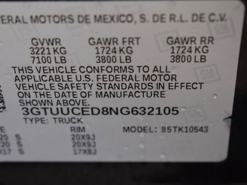 Used 2022 GMC Sierra 1500 Elevation w/ LPO, Elevation Black Package AWD/4WD image 40