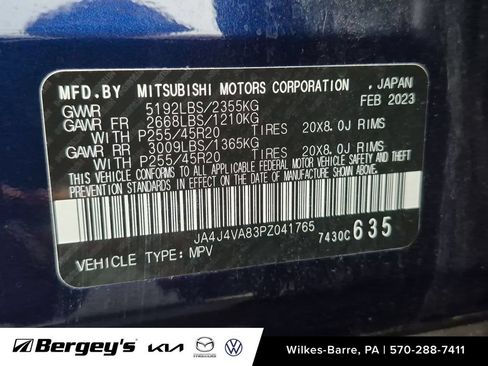Used 2023 Mitsubishi Outlander SEL AWD/4WD image 31