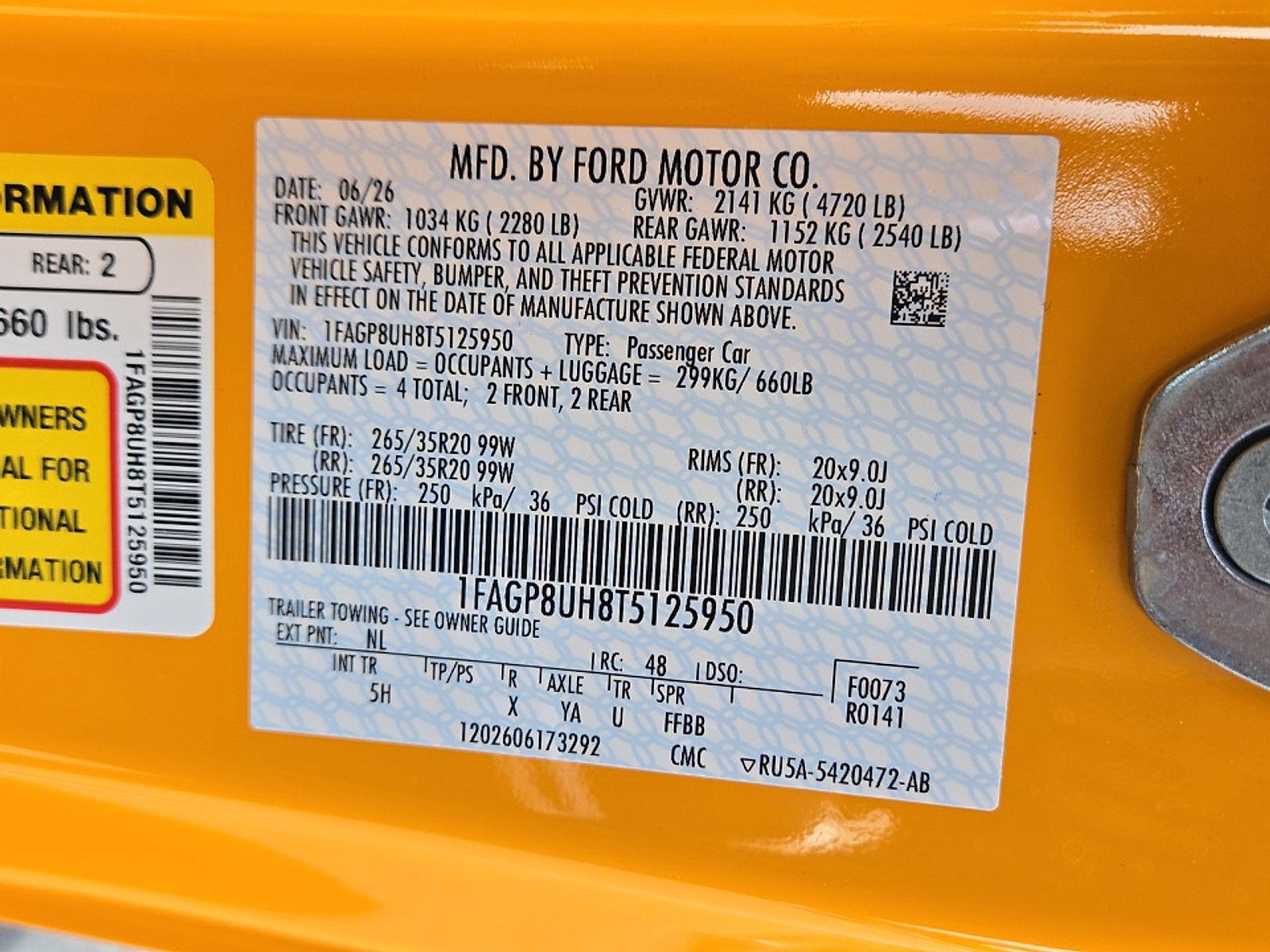 Used 2026 Ford Mustang Premium RWD image 24