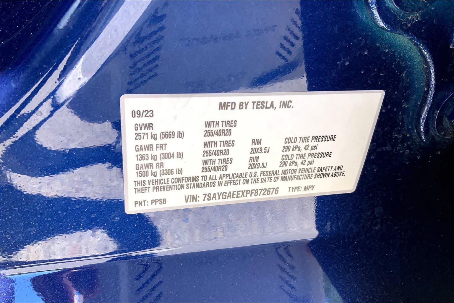 Used 2023 Tesla Model Y Long Range AWD/4WD image 55