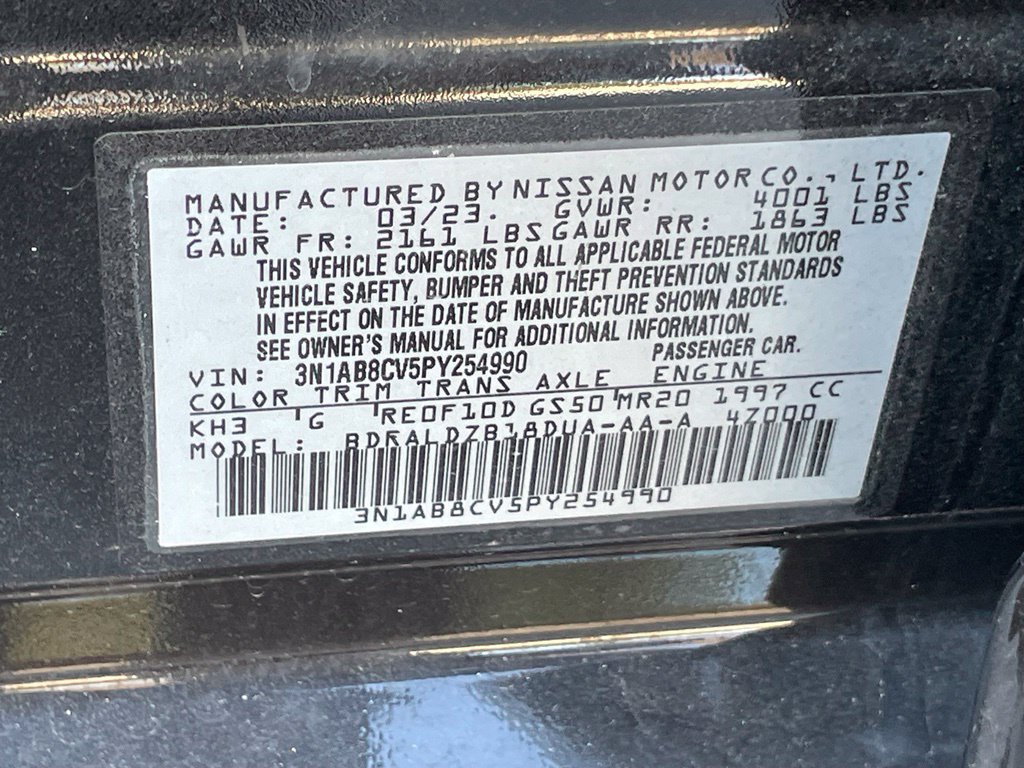 Used 2023 Nissan Sentra SV FWD image 33