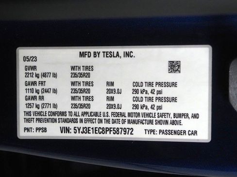 Used 2023 Tesla Model 3 Performance AWD/4WD image 63