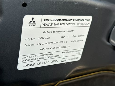 Used 2026 Mitsubishi Outlander Sport LE AWD/4WD image 29