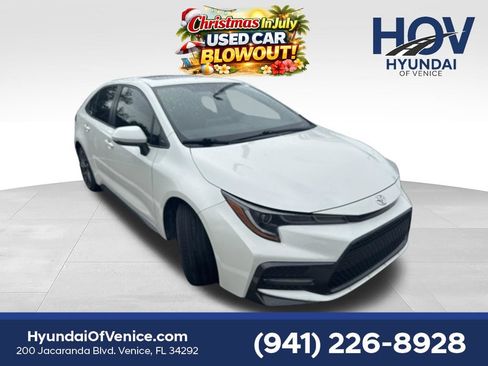 Used 2021 Toyota Corolla SE w/ SE Premium Package FWD image 1