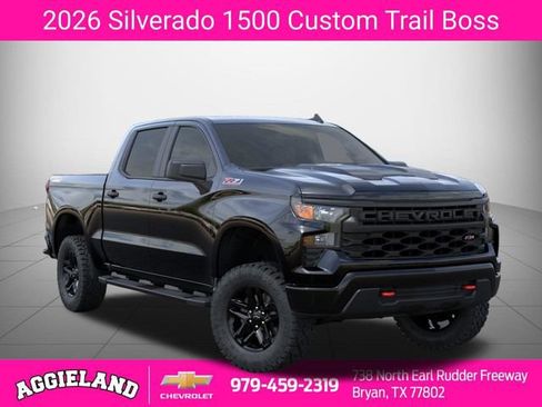New 2026 Chevrolet Silverado 1500 Custom Trail Boss AWD/4WD image 8