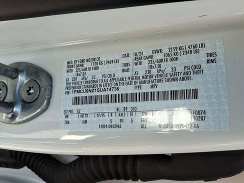 Certified 2025 Ford Escape ST-Line Select w/ Tech Pack #1 AWD/4WD image 27