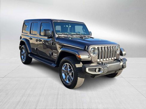 Used 2022 Jeep Wrangler Unlimited Sahara w/ LED Lighting Group image 2