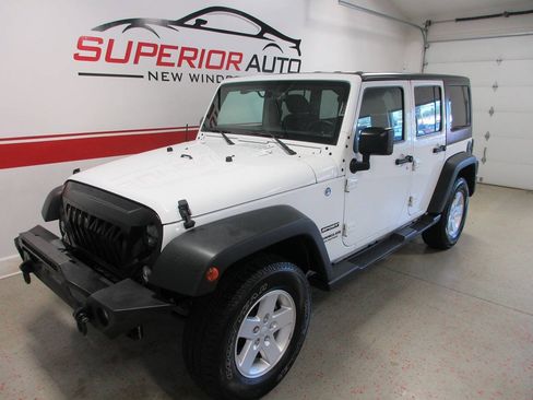Used 2017 Jeep Wrangler Unlimited Sport w/ Quick Order Package 24S AWD/4WD image 1