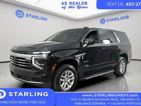Certified 2025 Chevrolet Tahoe LT AWD/4WD image 1