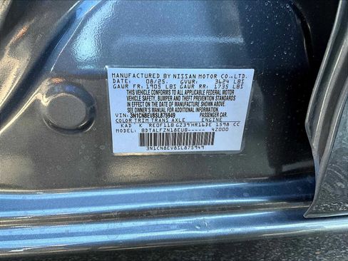 New 2025 Nissan Versa SV w/ Trunk Package image 18