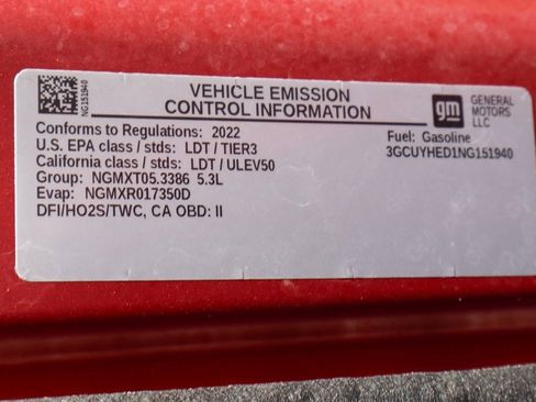 Used 2022 Chevrolet Silverado 1500 High Country w/ Technology Package image 13