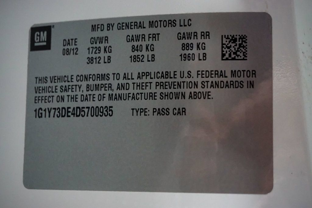 Used 2013 Chevrolet Corvette 427 Convertible w/ 1SC Preferred Equipment Group RWD image 19