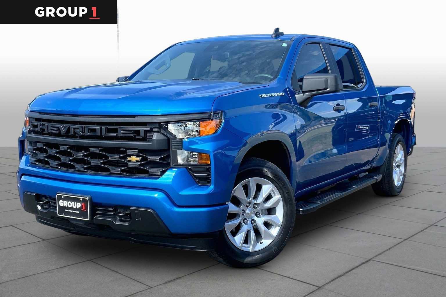 Used 2022 Chevrolet Silverado 1500 Custom RWD image 1