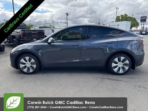 Used 2021 Tesla Model Y Long Range AWD/4WD image 2