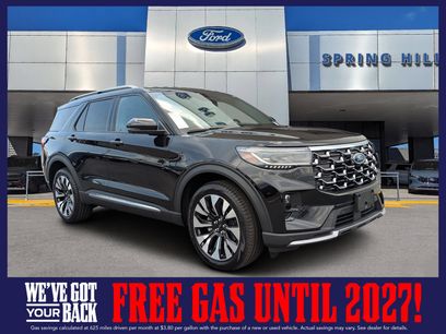 New 2026 Ford Explorer Platinum w/ LUX Leather Package