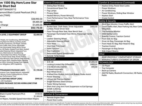 Used 2019 RAM 1500 Big Horn RWD image 15