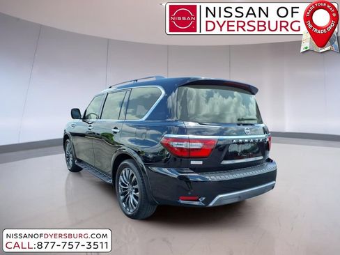 Used 2024 Nissan Armada Platinum w/ Captain's Chairs Package RWD image 5