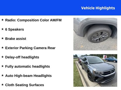 Used 2024 Volkswagen Taos S FWD image 4