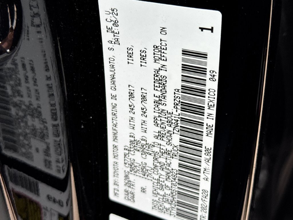Certified 2025 Toyota Tacoma SR RWD image 29
