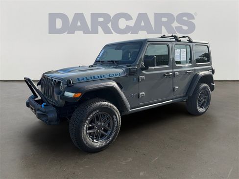 Used 2021 Jeep Wrangler Unlimited Rubicon 4xe w/ Advanced Safety Group image 3